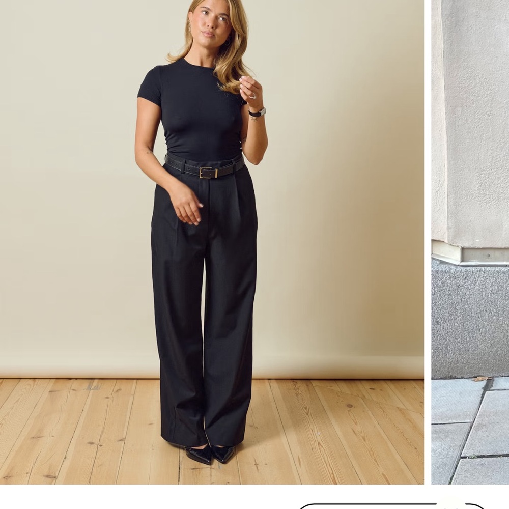 Djerf Avenue Favorite Pants Black